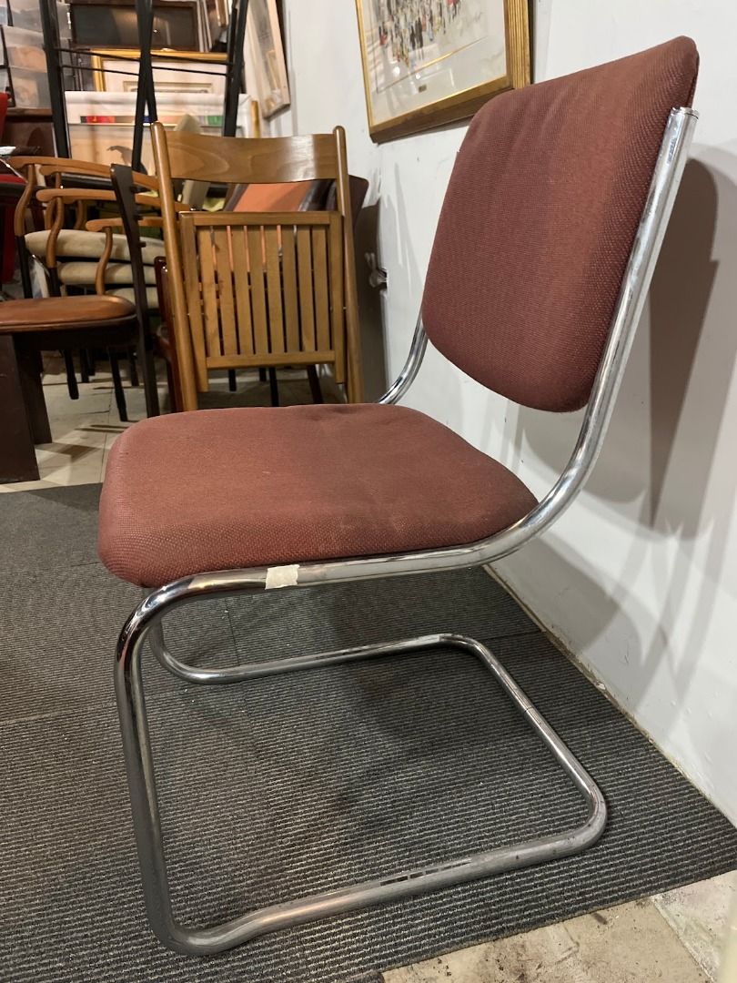 Vintage Brown Chair on Carousell