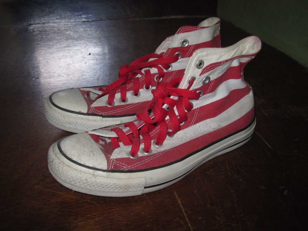 Vintage Chuck Taylor All Star 70 High Stars & USA flag original Stripes, Men's Fashion, Footwear, Sneakers on Carousell