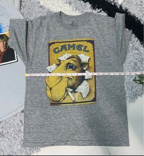 Vintage joe camel rayon shirt