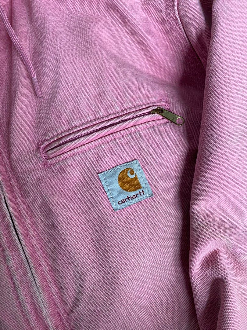 Pink carhartt deals coat