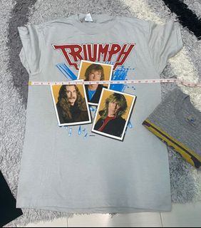 Vintage triumph concert tour shirt