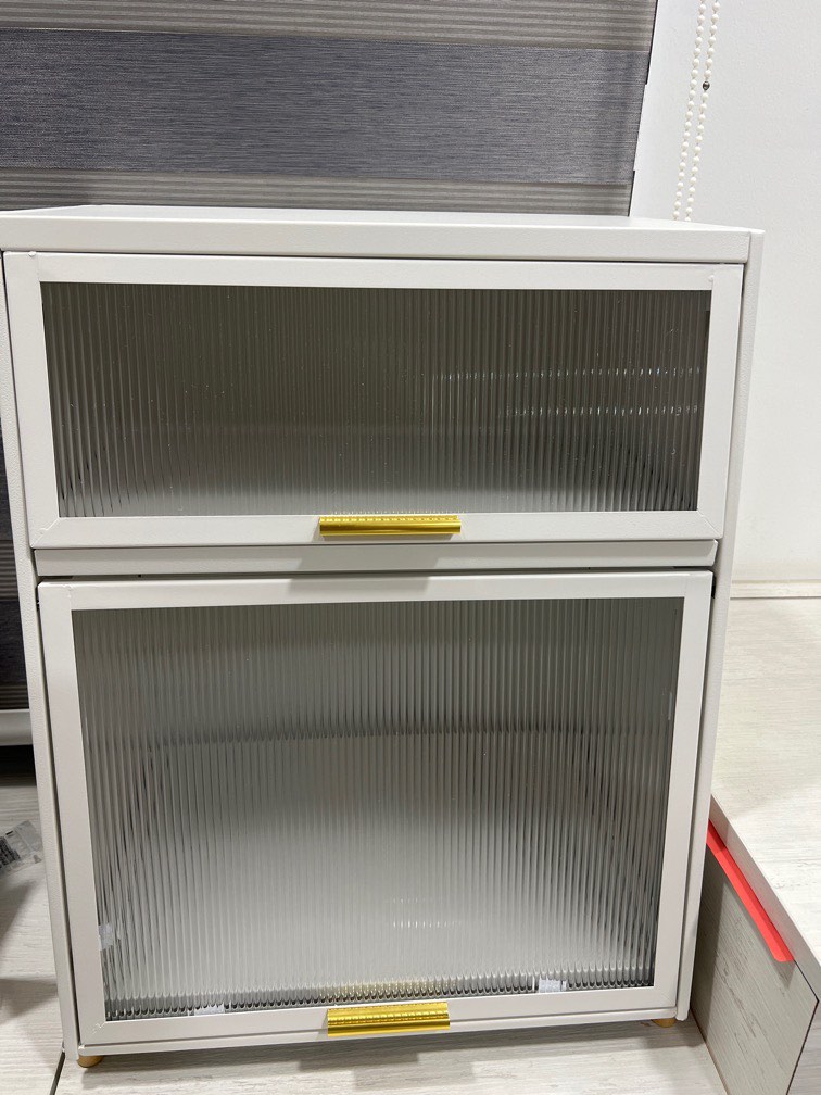 White nordic storage Furniture & Home Living, Furniture, Shelves, & Racks on