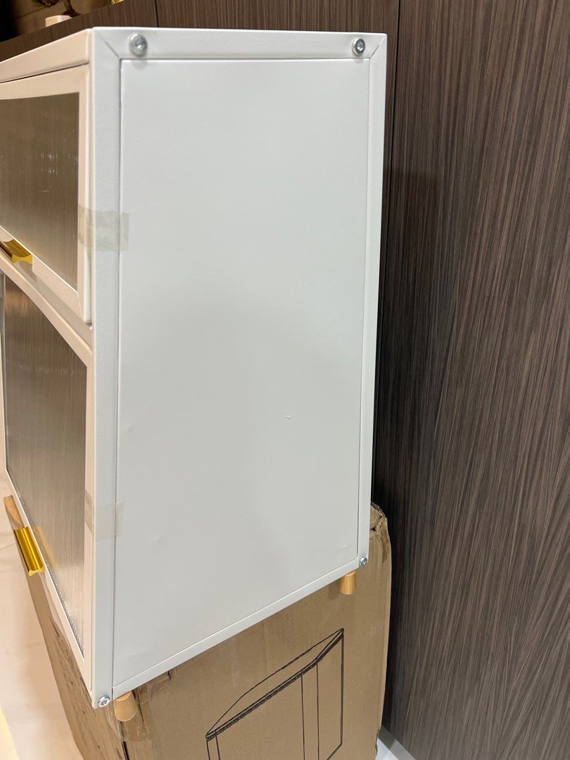 White nordic storage Furniture & Home Living, Furniture, Shelves, & Racks on