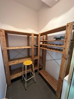 Wooden Shelving Unit