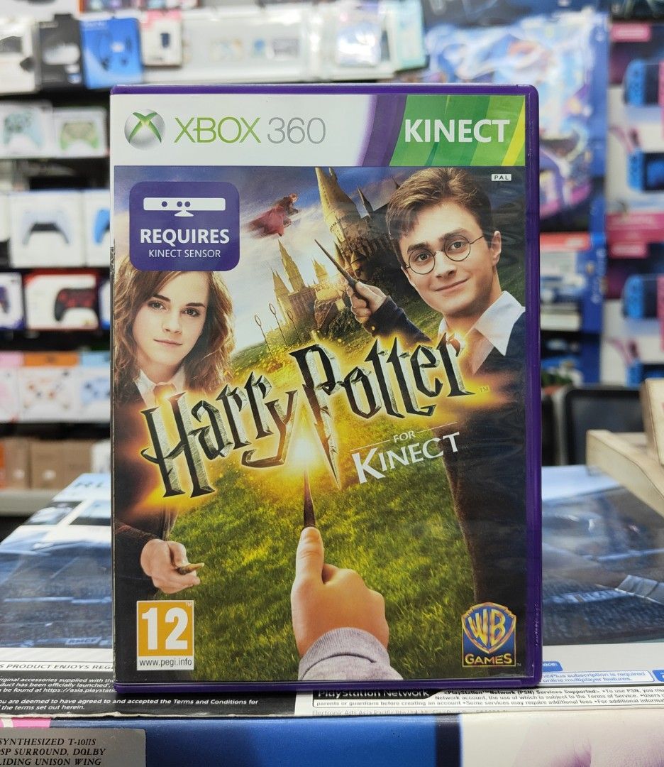 Xbox 360 kinect harry potter outlet