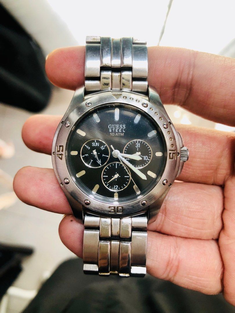 100% authentic Guess watch, Men's Watches & Accessories, on Carousell