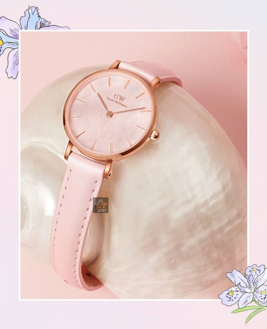 100 Original Daniel Wellington Petite Cherry Blossom Women s