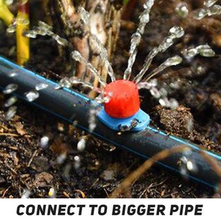 25M DIY Drip Irrigation System Automatic Watering Garden Hose Micro Drip Watering Kits with Adjustable Drippers