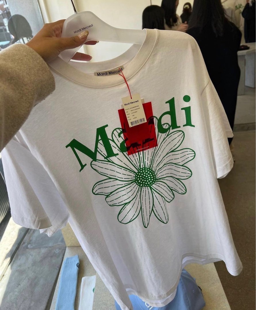 最高級 新品未使用！Mardi Mercredi TSHIRT FLOWERMARDI Tシャツ