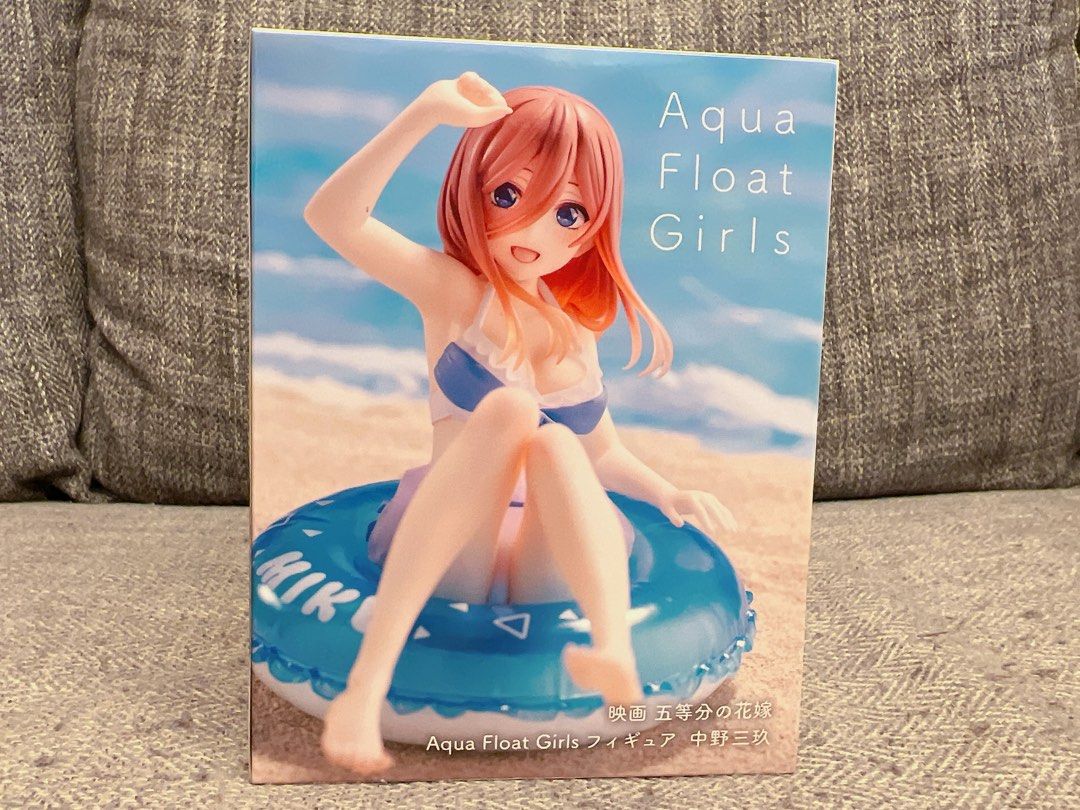 全新日本正版五等分の花嫁Aqua Float Girls 中野三玖Figure 模型, 興趣