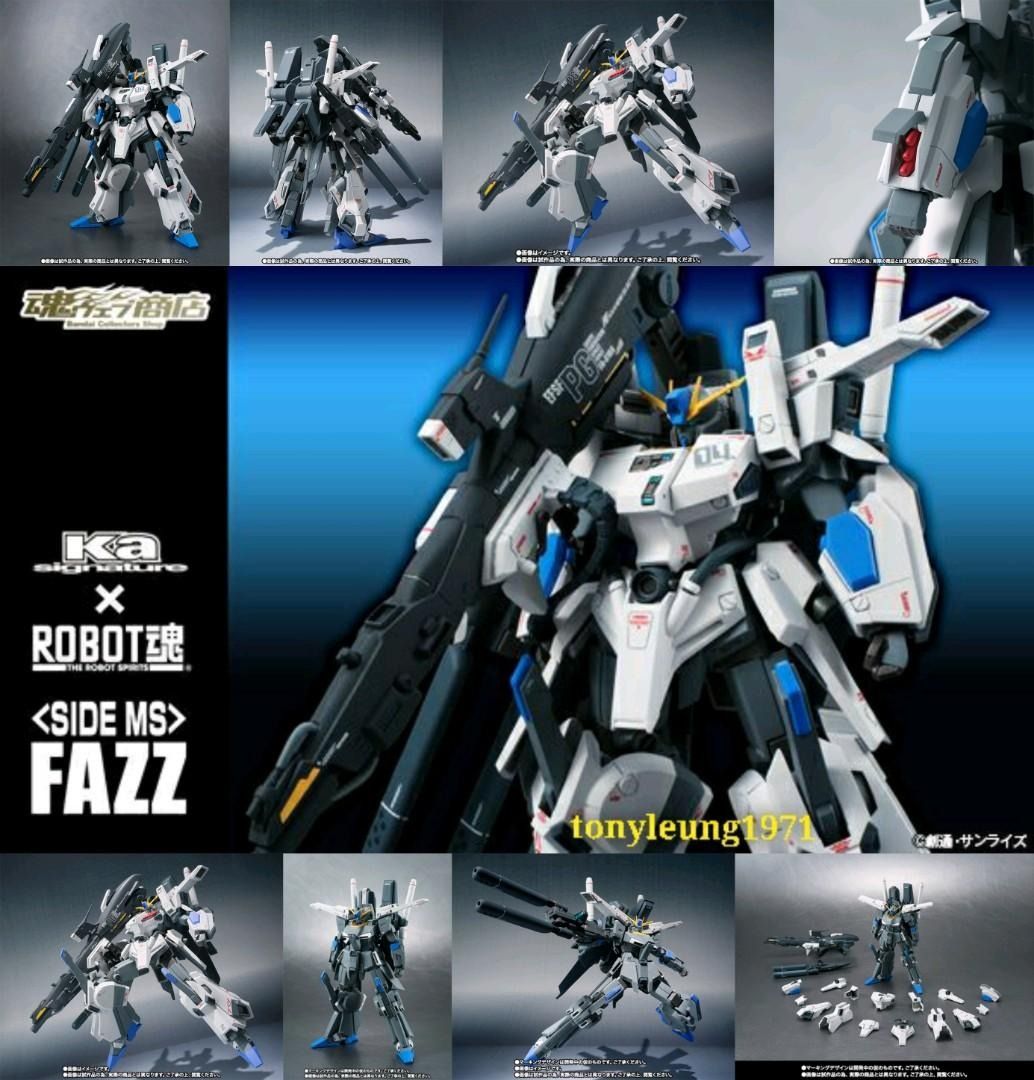 新品 輸送箱未開封 ROBOT魂 Ka signature ガンダム・センチネル FAZZ ファッツ プレミアムバンダイ robot魂 バンダイ ロボット魂