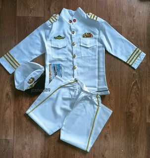 ⚡ Career Costume for Kids/ Seaman (Captain)