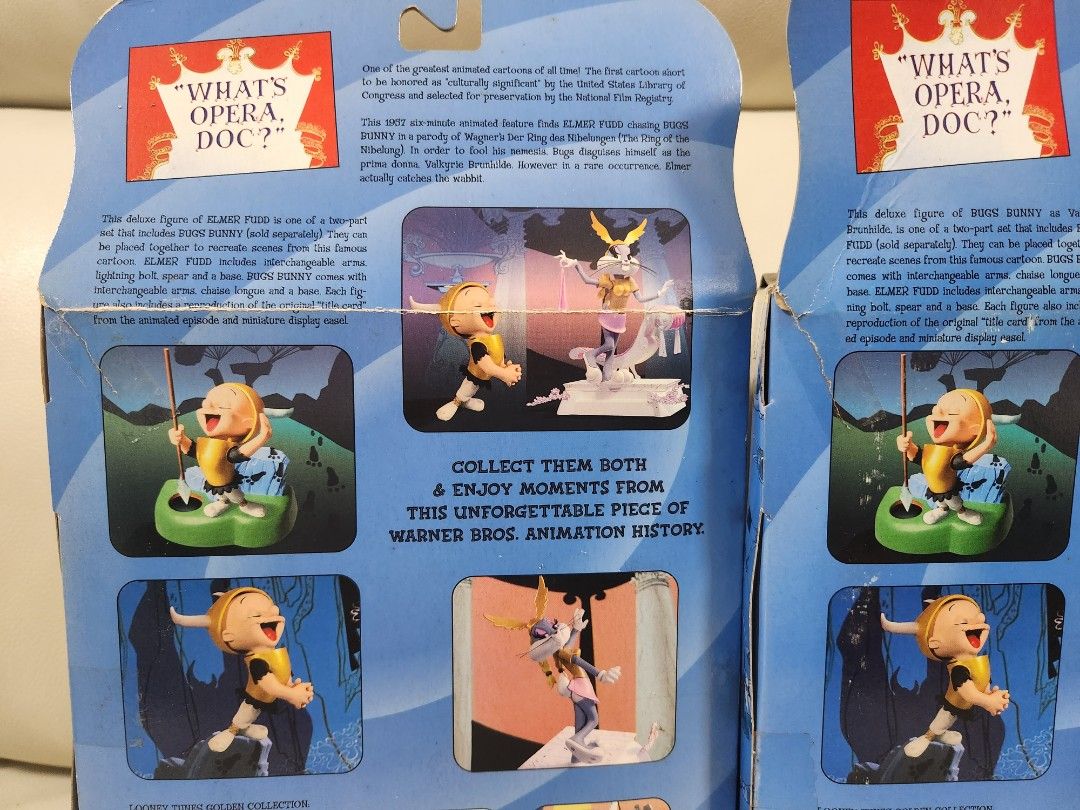 Vintage Looney Tunes Elmer Fudd What's Opera Doc Create a Scene Figure