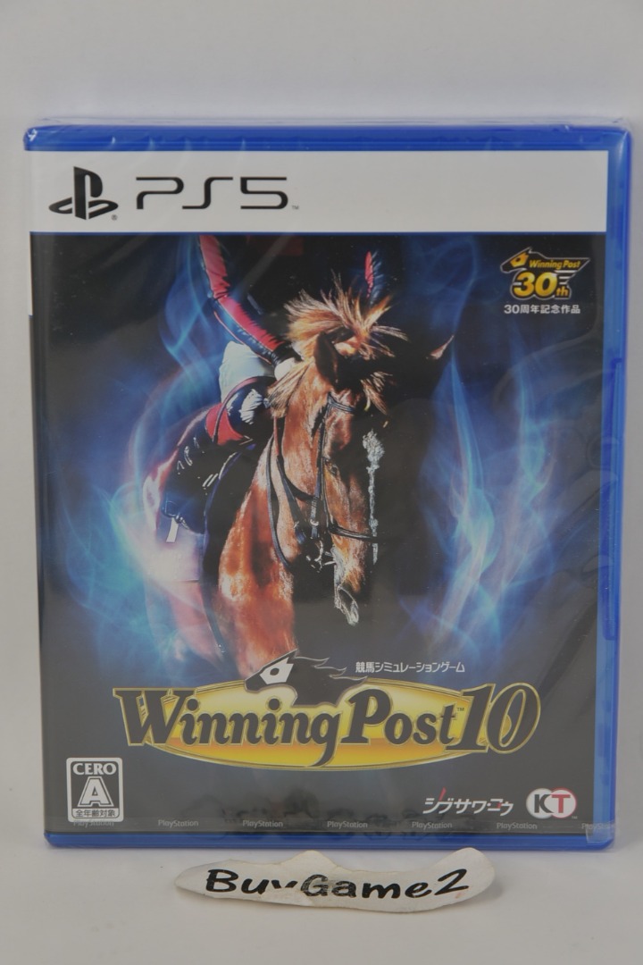 (全新) PS5 Winning Post 10 賽馬大亨10 (日版, 日文), 電子遊戲, 電子 