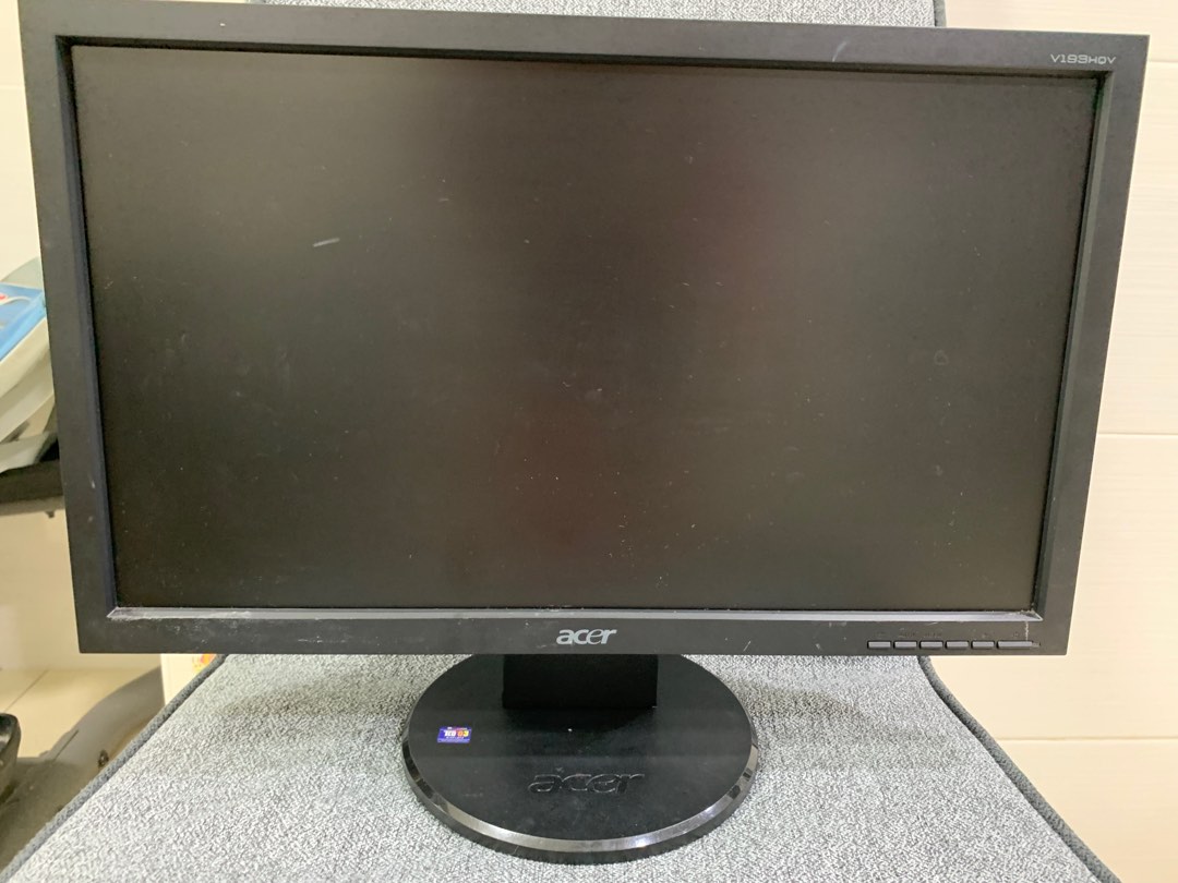 ACER MONITOR model v193hqv, Computers & Tech, Parts & Accessories ...