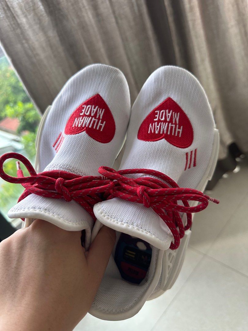 Pharrell williams hu nmd human made shoes best sale