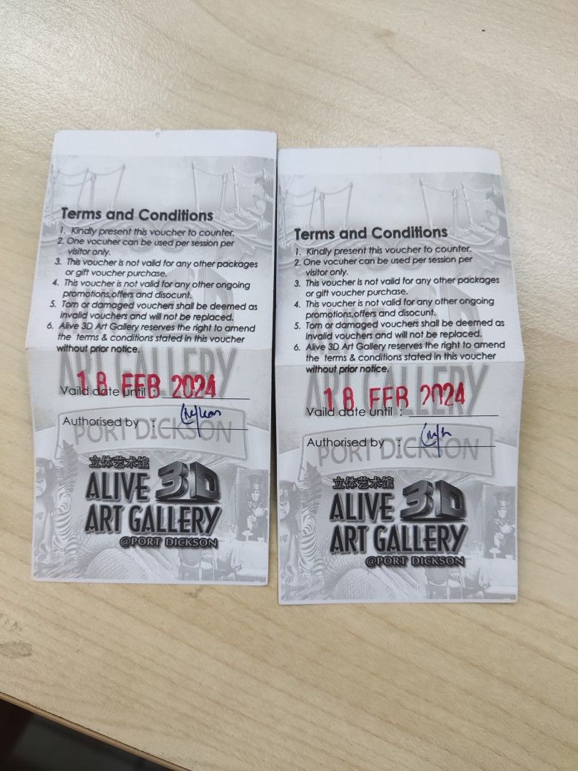 Alive 3D Art Gallery Ticket in Port Dickson, Tickets & Vouchers