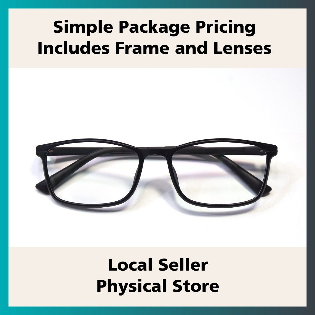 Asian nosebridge plastic frame Singapore Optical Shop Chinatown