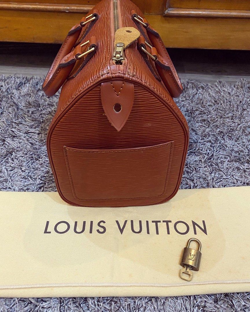 Louis Vuitton Speedy 25 Epi Leather - The Recollective