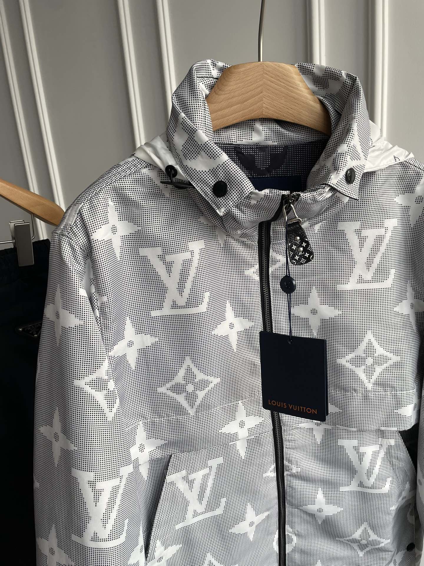 Authentic lv jacket, Luxury, Apparel on Carousell