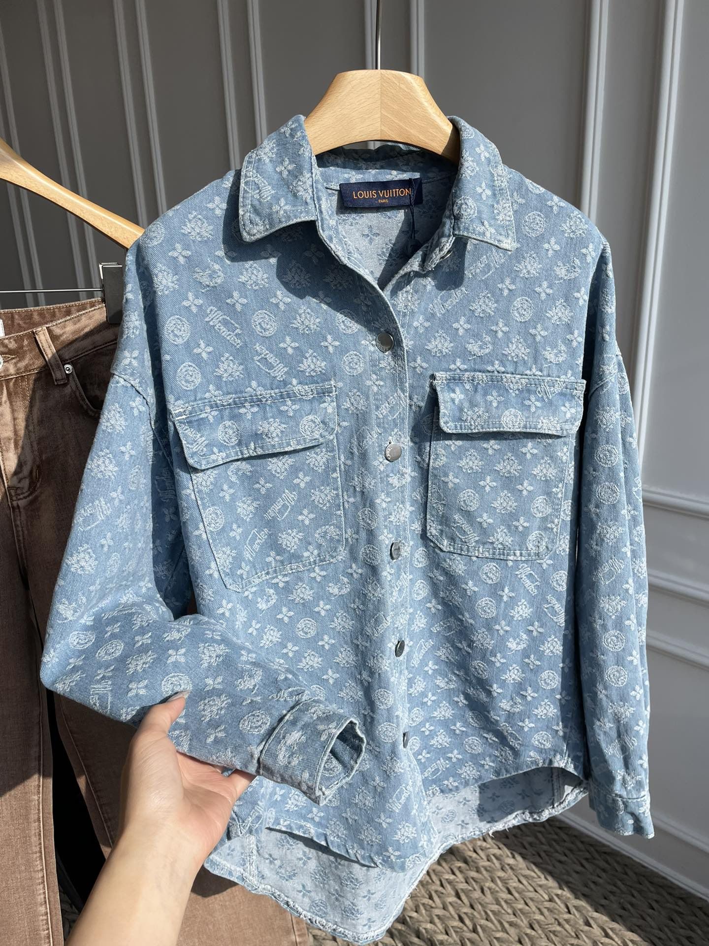 優先配送 KonaルフローレンポロシャツL、LVバックセット ポロシャツ