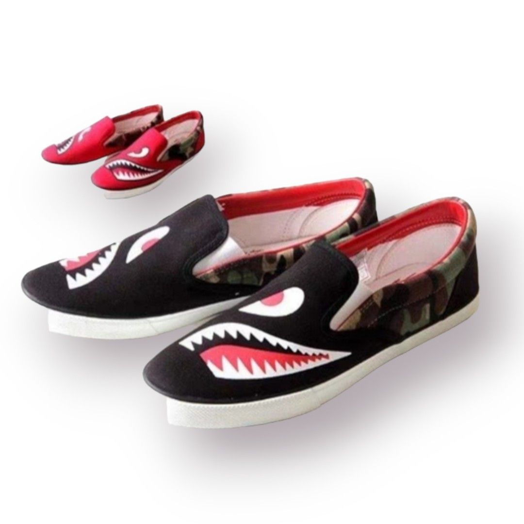 Avirex Shark Mouth Slip On Shoe, Men