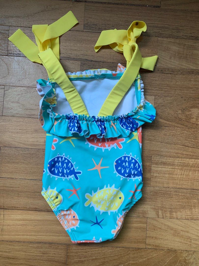 Baby bathing suit swim wear, Babies & Kids, Babies & Kids Fashion on