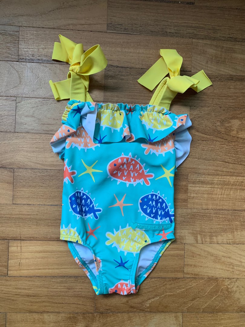 Baby bathing suit swim wear, Babies & Kids, Babies & Kids Fashion on