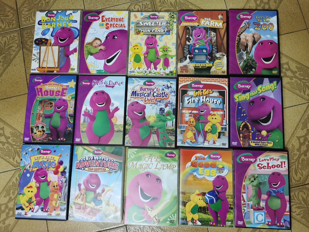 Barney CD DVDs, Hobbies & Toys, Music & Media, CDs & DVDs on Carousell