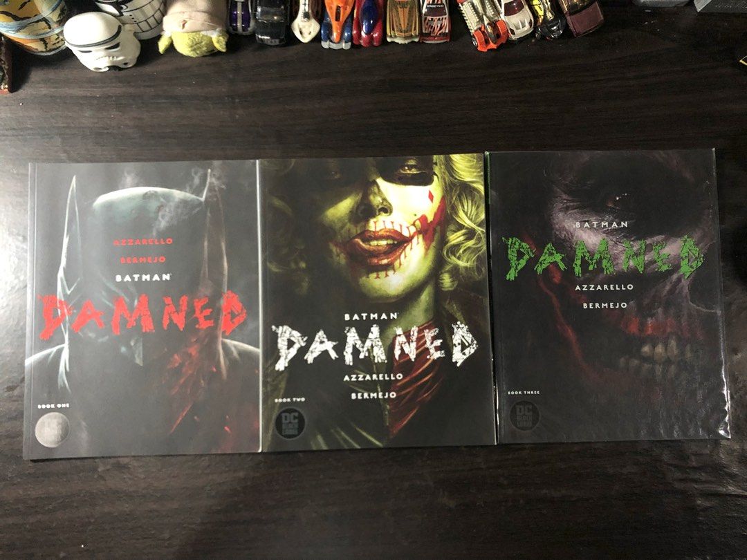 Batman Damned #s 1-3, Hobbies & Toys, Books & Magazines, Comics & Manga on  Carousell
