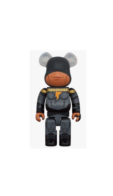 Bearbrick Black ADAM 400%, 興趣及遊戲, 玩具& 遊戲類- Carousell