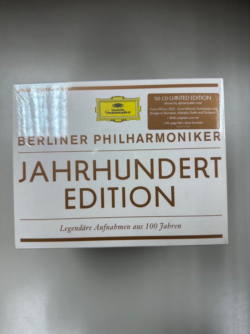 Berliner Philharmoniker centenary edition 100 years of great