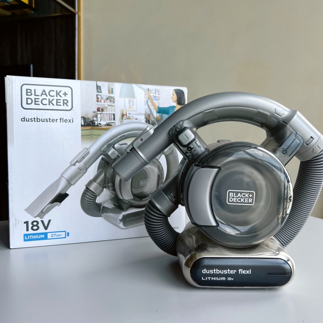 BLACK + DECKER Dustbuster Cordless Vacuum 18V, TV & Home Appliances