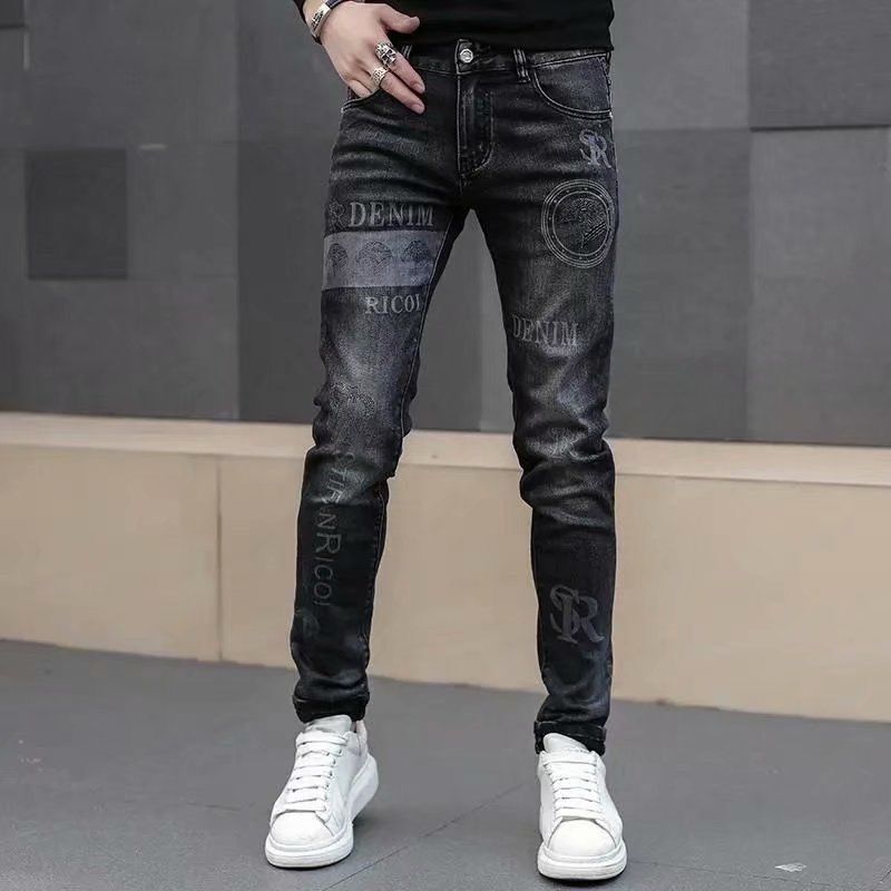 Mens sales jeans black