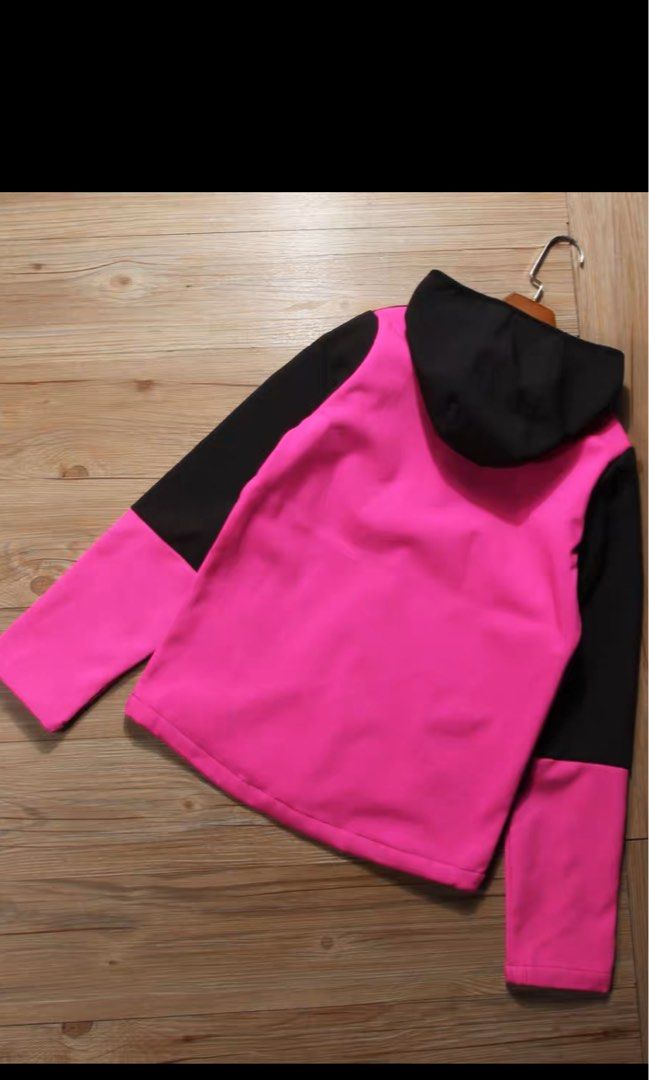 Girls hot pink discount jacket