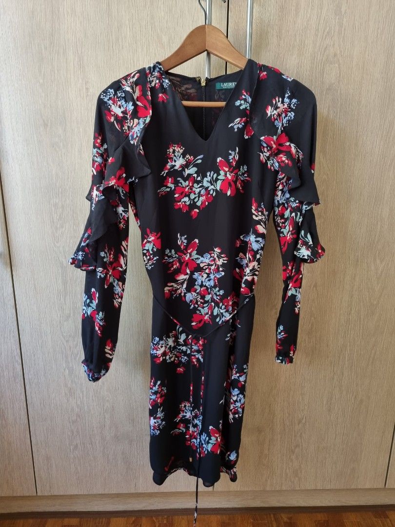 BNWT Ralph Lauren Chiffon Dress Women s Fashion Dresses Sets