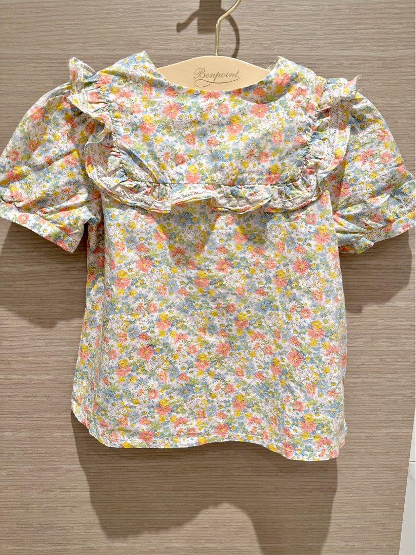 Bonpoint 4A blouse, 兒童＆孕婦用品, 嬰兒及小童流行時尚- Carousell