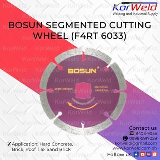 Bosun Segmented Cutting Wheel (F4RT 6033)