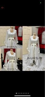 Bridal Robe with inner camisole
