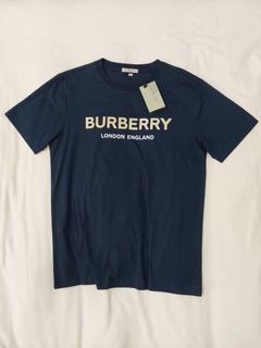 BURBERRY BRIT NAVY BLUE GOLD KAOS LUXURY FULL TAG MADE IN TURKEY AUTHENTIC MEWAH