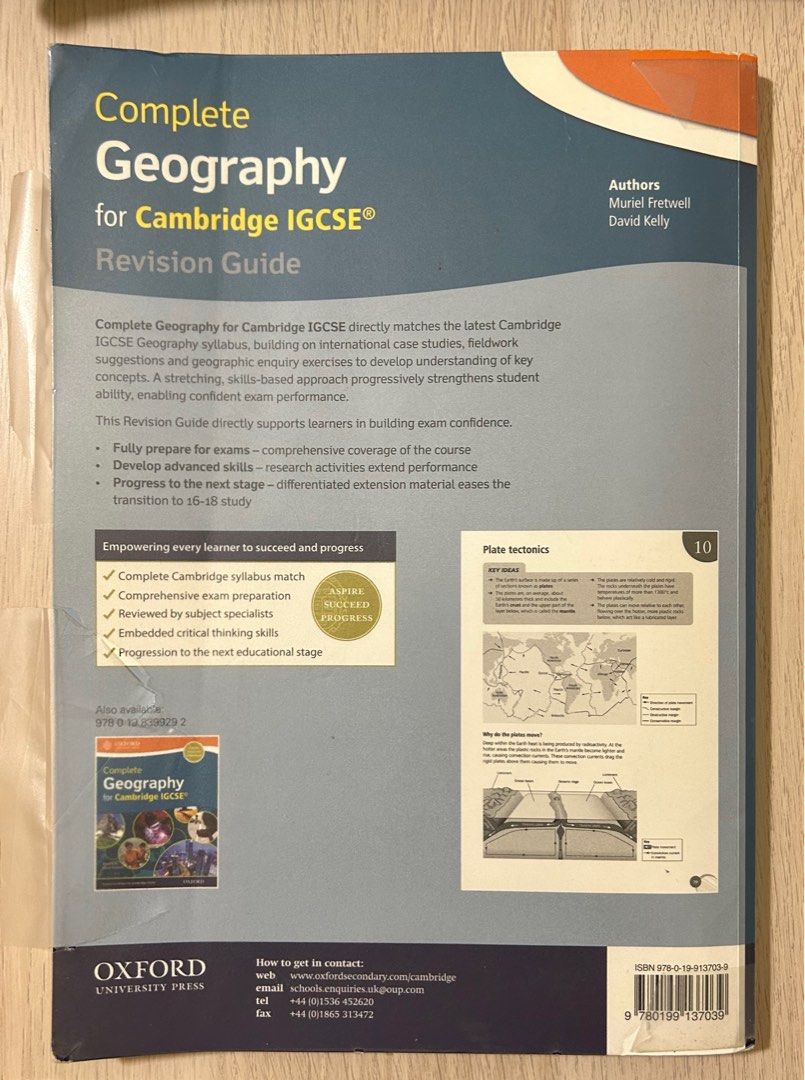 Cambridge igcse geography revision guide hobbies toys books