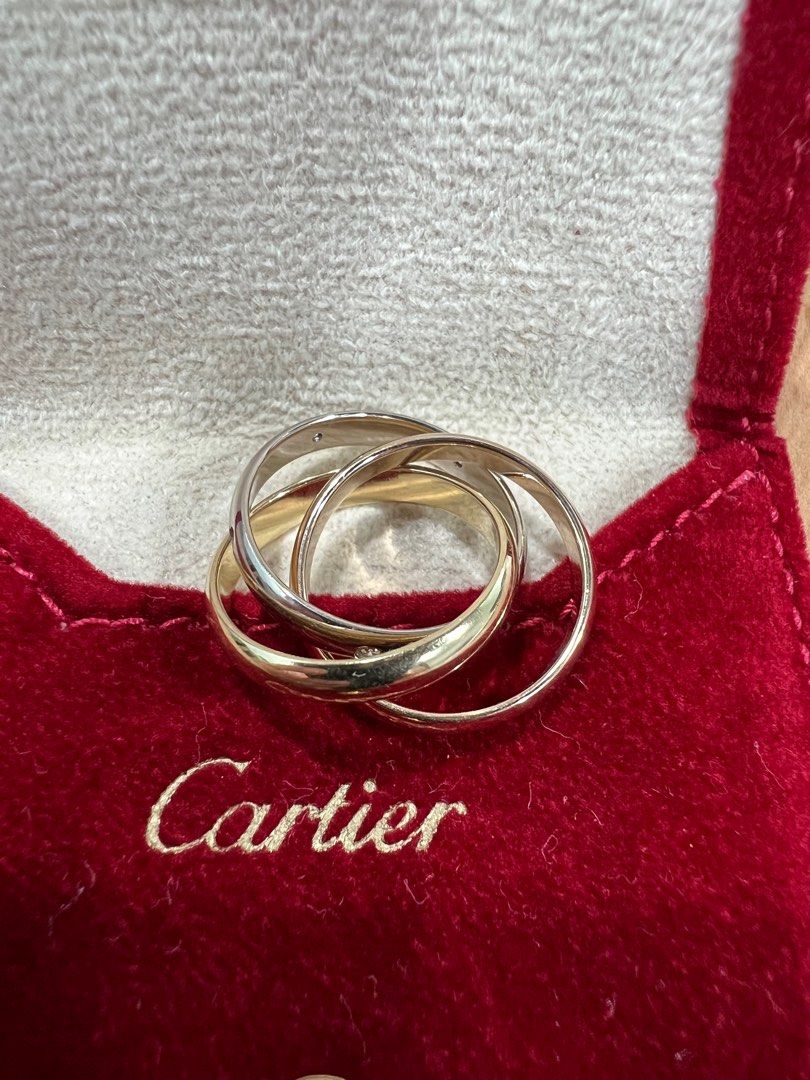 Cartier trinity ring price sale