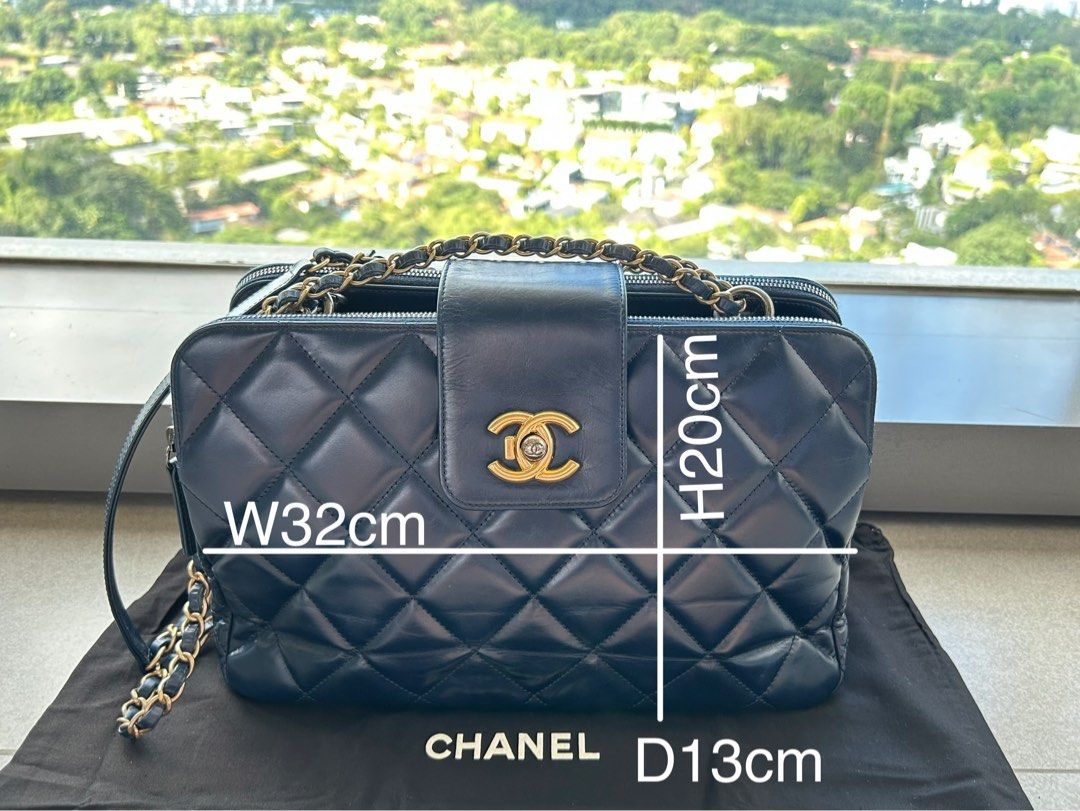Chanel 3 deals compartment bag