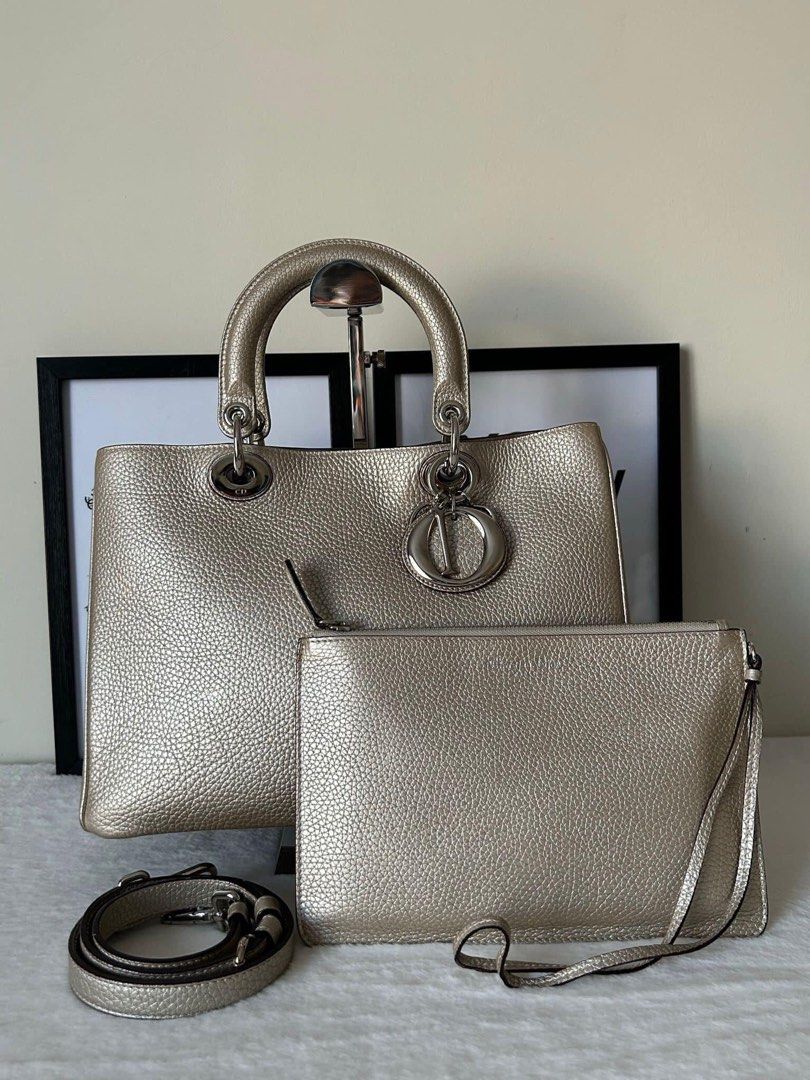 Authentic Second Hand Christian Dior Diorissimo Large Bag PSS23500086   THE FIFTH COLLECTION
