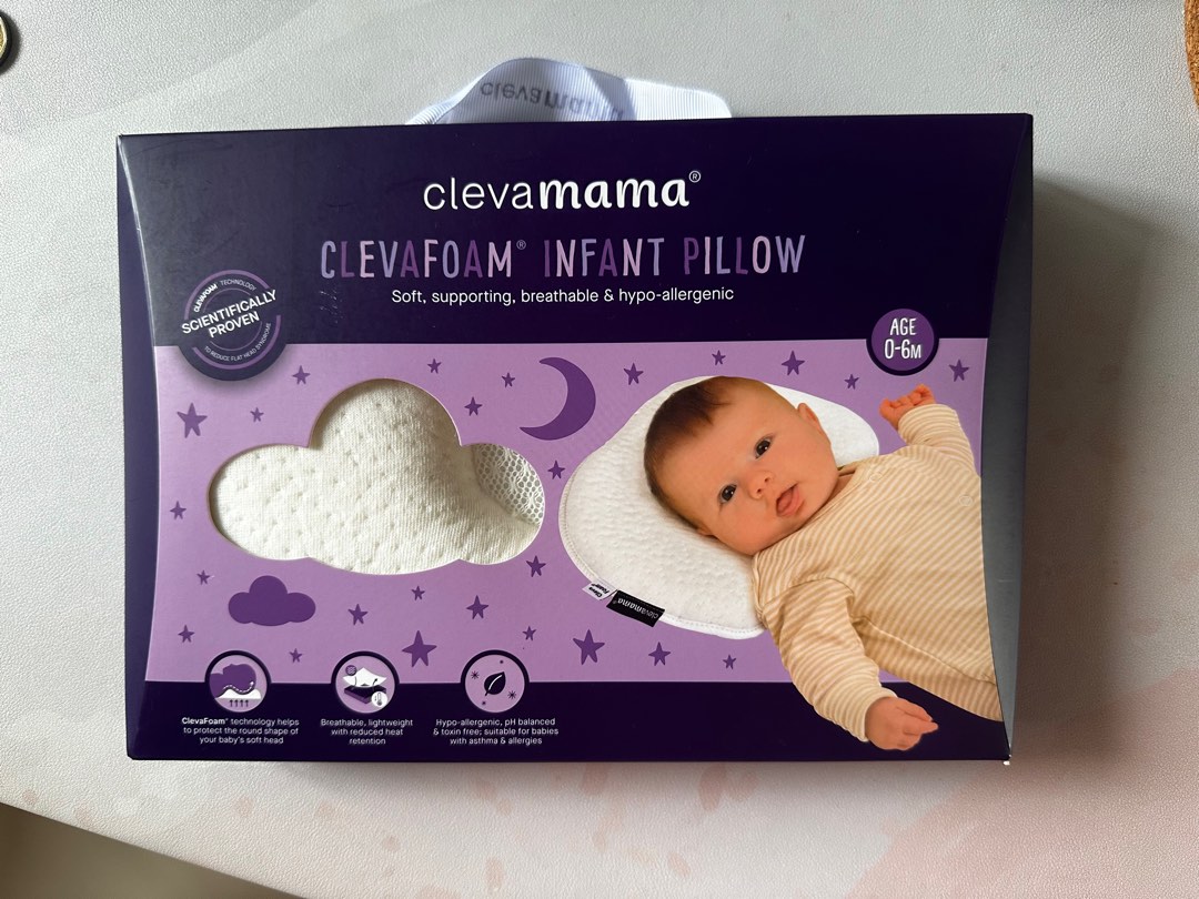 Clevamama supporting infant outlet pillow