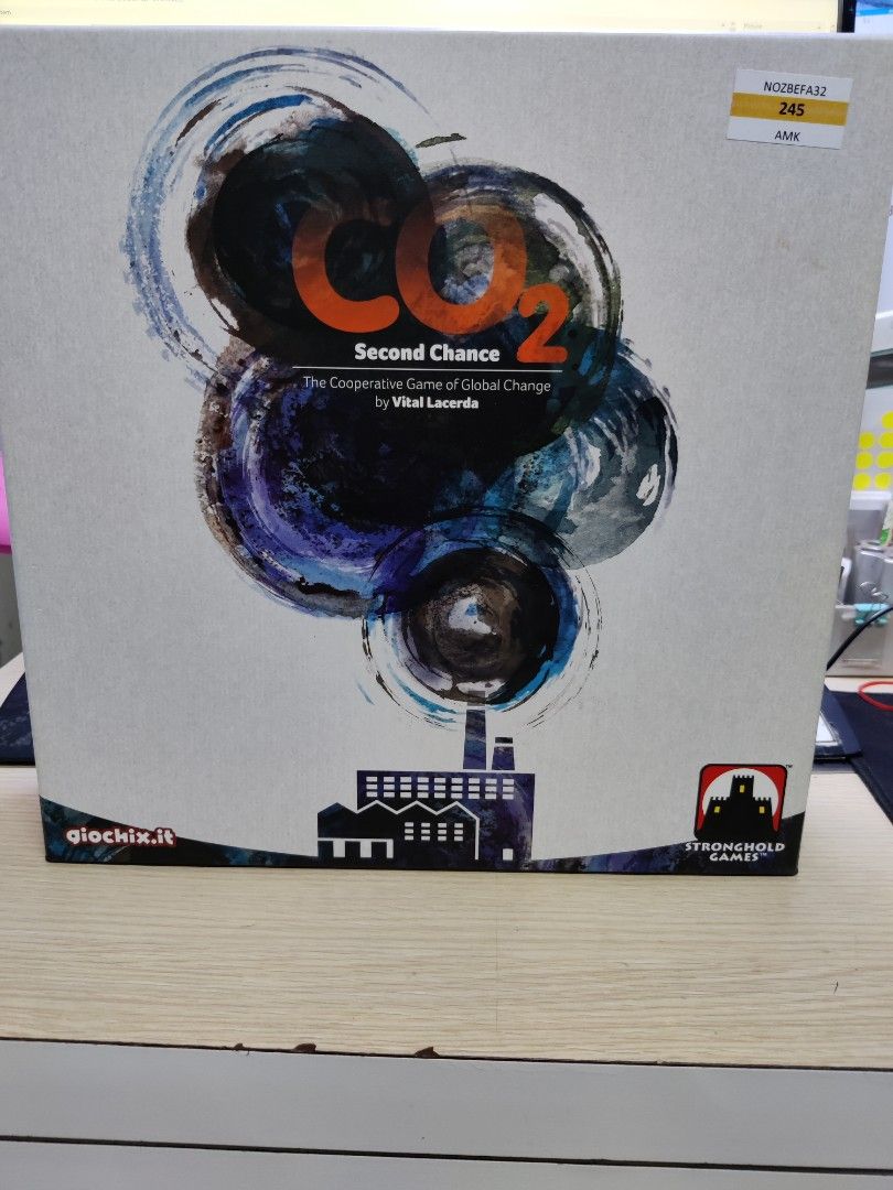 CO2 SECOND CHANCE BOARD GAME, Hobbies & Toys, Toys & Games on Carousell