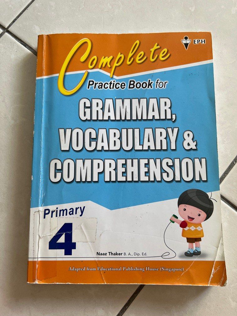 Complete Practice Book for Grammar, Vocabulary & Comprehension Primary