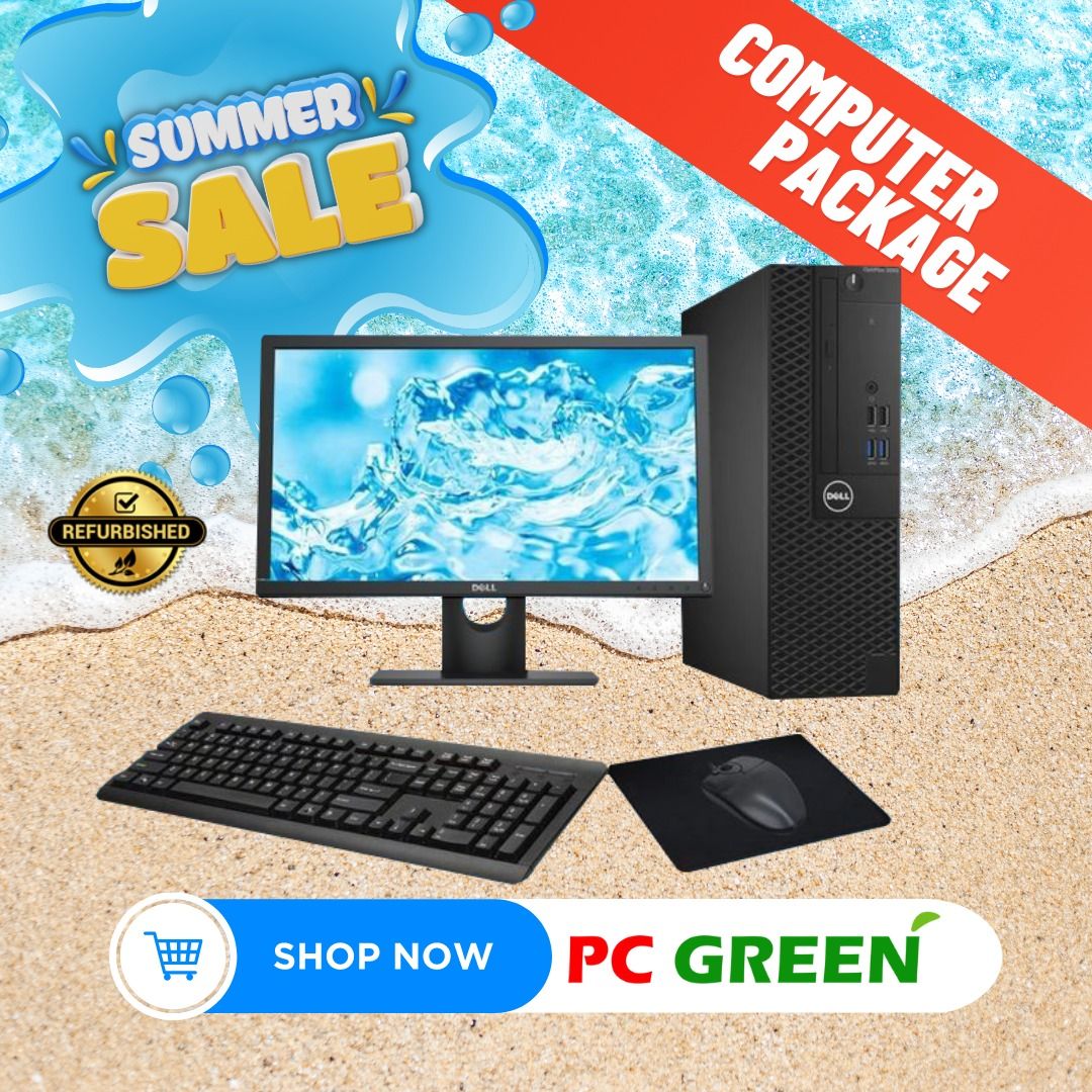 COMPUTER SET FOR ONLINE CLASS / WORK FROM HOME / OFFICE WORK AVAILABLE