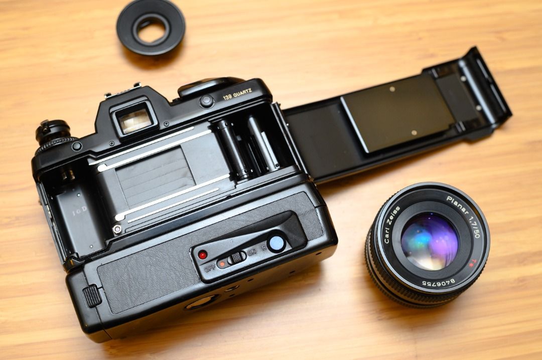 美品Contax 139Q Camera Winder-II 50mm f1.9-