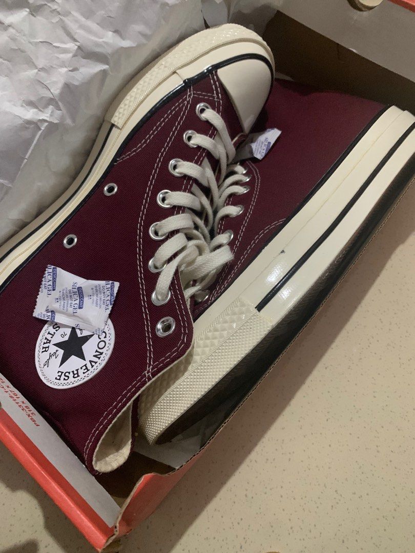 Converse merah maroon best sale ori